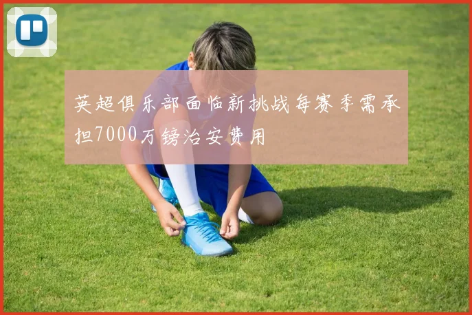 英超俱乐部面临新挑战每赛季需承担7000万镑治安费用